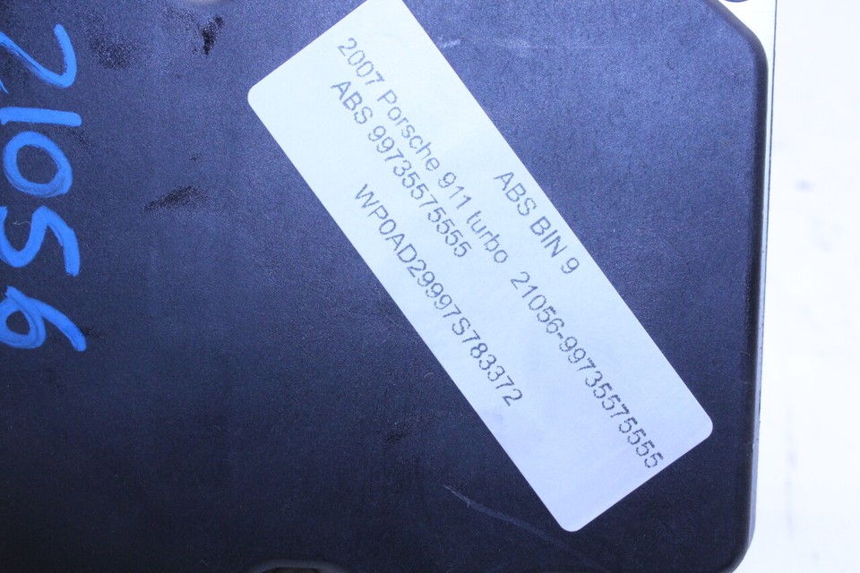 2007 2008 Porsche 911 997 Turbo ABS Anti Lock Brake Pump eBay