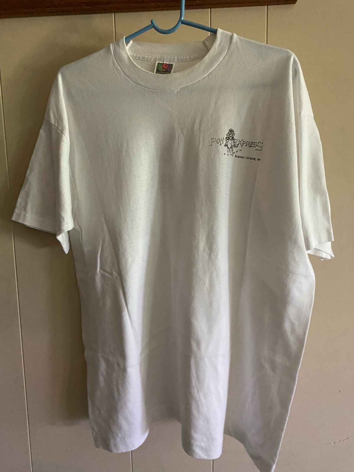 Maglietta usata bianca XL Pony Express (Staten Island Country Dance Hall)