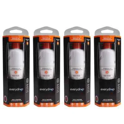 EVERYDROP 4 PACK ΕVΕRYDROP ΕDR2RXD1 Refrigerator Wate Filter 2 Replacement Sealed