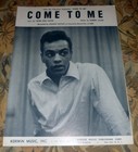 Johnny Mathis Sheet Music - Come to Me (1957)