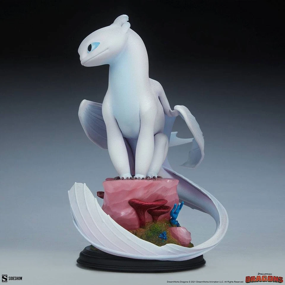 Sideshow Dragons statuette Light Fury - Photo 3/4