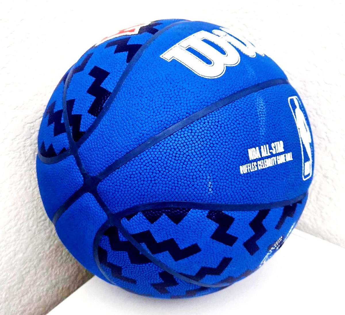 2025 NBA ALL STAR GAME RUFFLES CELEBRITY GAME BALL