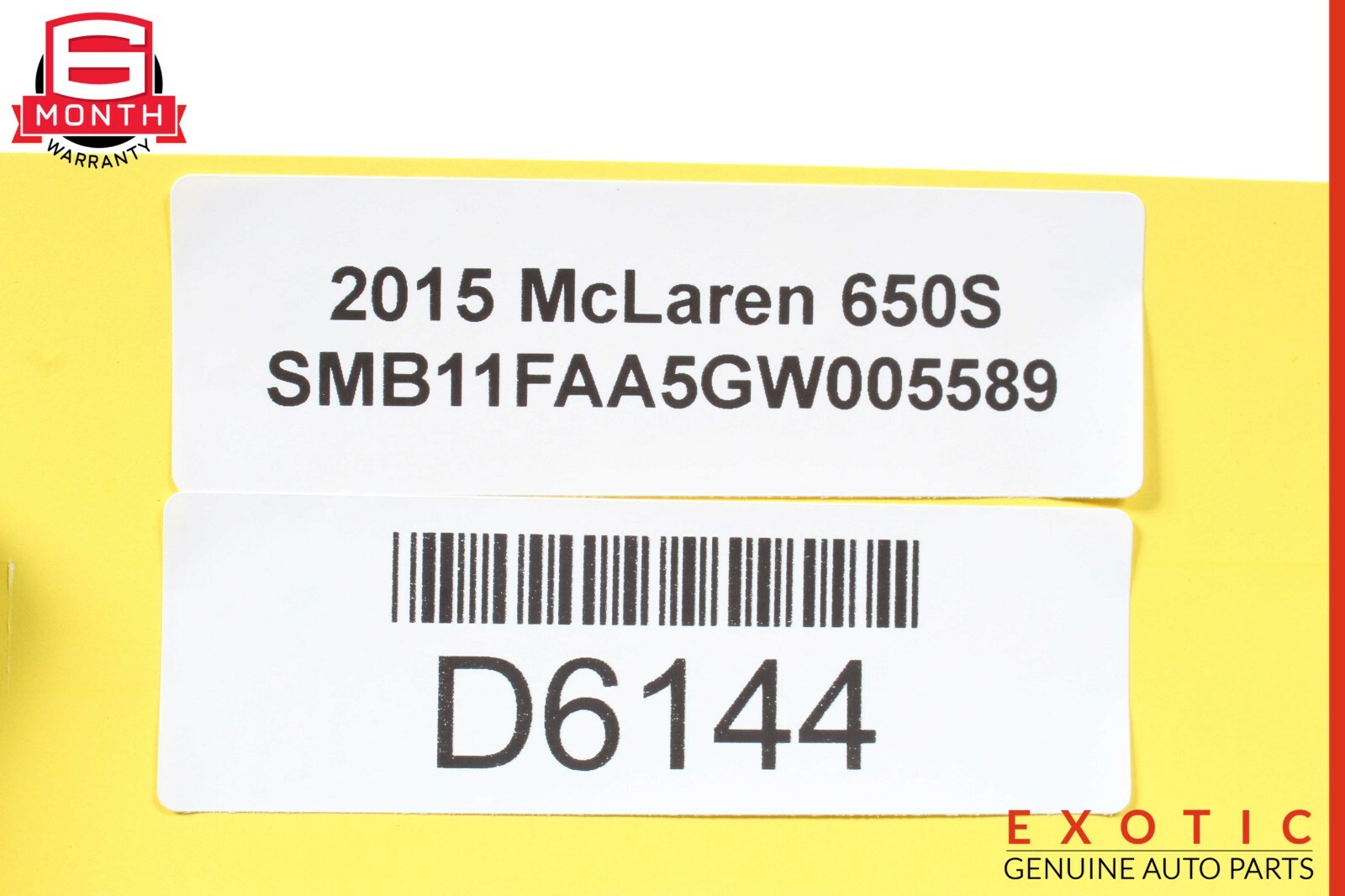 15-17 McLaren 650S Bracket OEM
