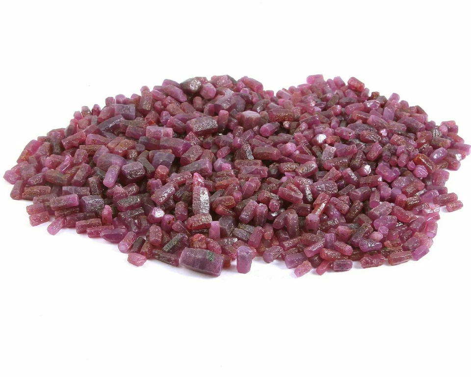 Lote áspero de piedras preciosas sueltas rubí rojo Mozambique mente tierra 100 % natural 500,00 quilates Foto 2 de 4