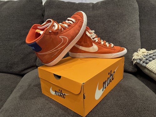 nike blazer first use orange