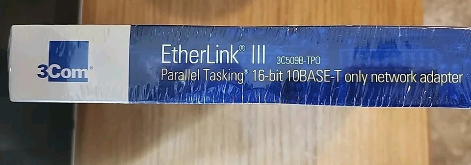 EtherLink III Parallel Tasking 16-Bit ISA 10BASE-T Network Adapter 3C509B TPO - Image 2 of 4