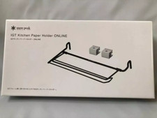NEW Snow Peak IGT Kitchen Paper Holder Black Limited Edition Autumn 2023 CK-067
