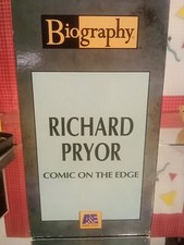 RICHARD PRYOR: Comic On The Edge 1996,VHS A E Biography Video