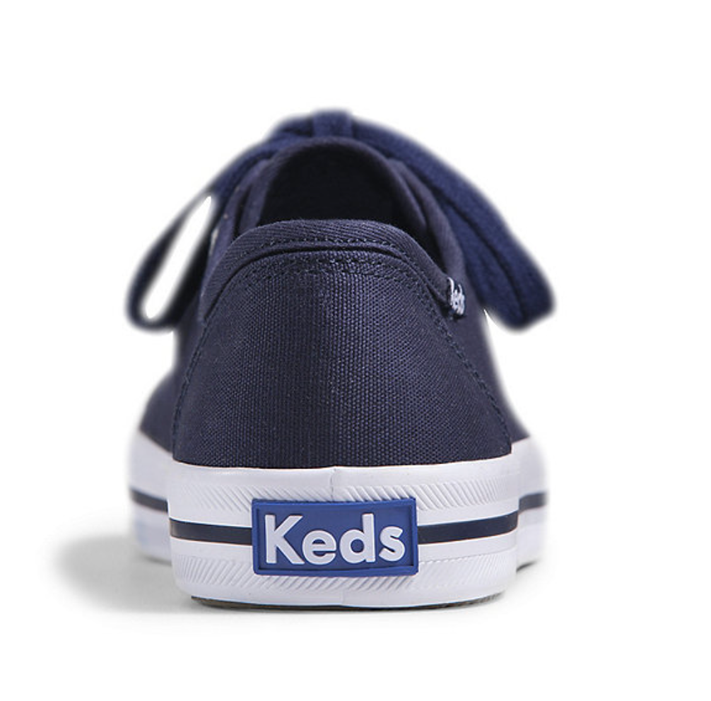 Keds Women’s Kickstart Canvas Sneaker Low Top NAVY / White Size 8.5