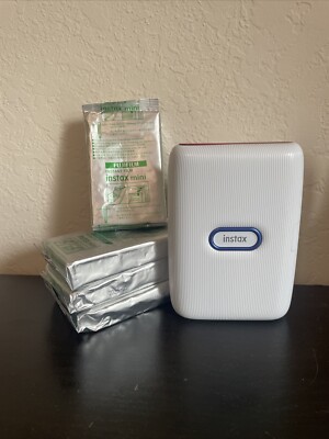 Instax Mini Link Nintendo Swt Ed. Digital Photo Printer w/40 Photos