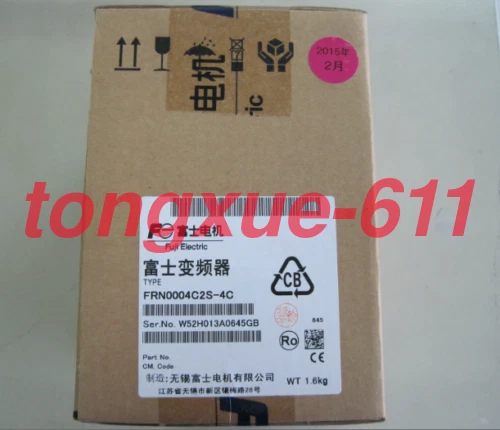 NEW Inverter FUJI FRN0004C2S-4C 0.75KW 3P 380V 50/60HZ 3.1A Via FedEx or DHL - Image 3 of 4