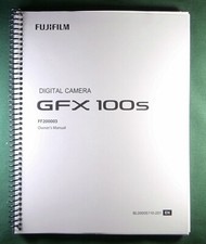 Fujifilm GFX 100s Instruction Manual: Full Color  Protective Covers 