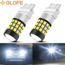 3157 3156 LED Strobe Flash Reverse Backup Light Bulbs 6000K White Super Bright