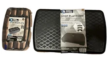 Step Platform w/Risers Cardio Fitness Accessories Workout Bundle for Exercise