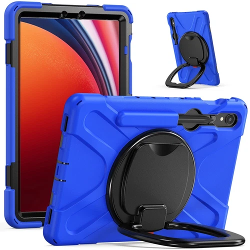 For Samsung Galaxy Tab S9 Ultra S9 Plus S8 Rotating Shockproof Carry Tablet Case - 第 23/89 張圖片