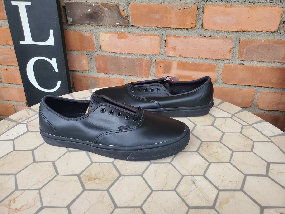 Vans ultracush black clearance leather