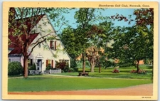 Postcard - Shorehaven Gold Club, Norwalk, Connecticut, USA
