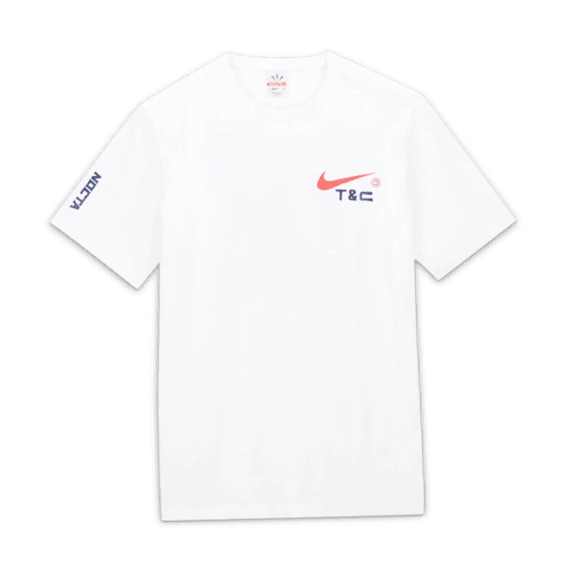 nike x drake nocta logo tee white