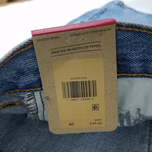 Levi's 469 Loose Men's size 40 Blue Jean Shorts NWT | eBay
