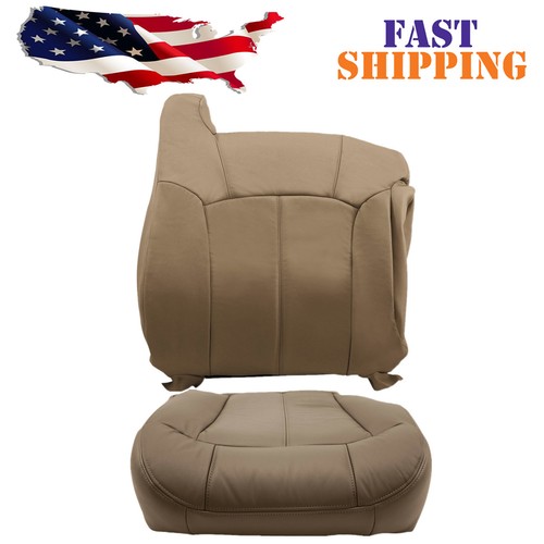 For 1999-2002 Chevy Silverado Front Replacement Seat Cover Foam Cushion Tan - Picture 94 of 215