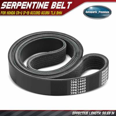 56.69 in Serpentine Belt for Honda CR-V 17-19 Accord 2013-2017