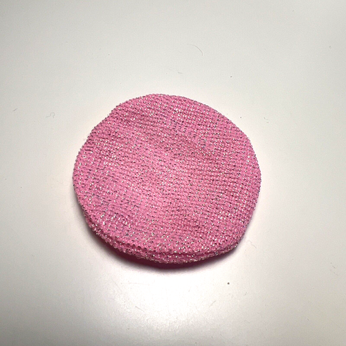 Vintage Barbie Dream Store Pink Sparkle Beret Hat Superstar Era Mall Mannequin