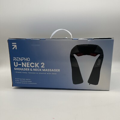 RENPHO U-Neck 2 Neck&Shoulder Massager Nacken- und Schultermassagegerät schwarz
