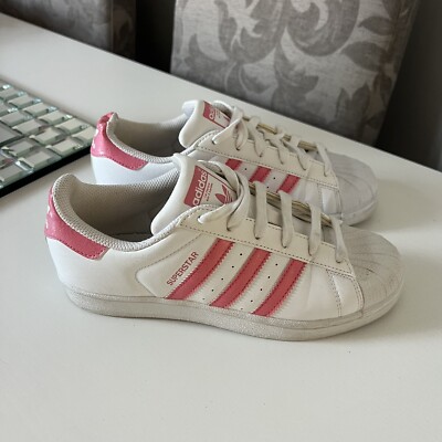 Trainers Adidas White And Pink Superstar Adidas Superstar 82