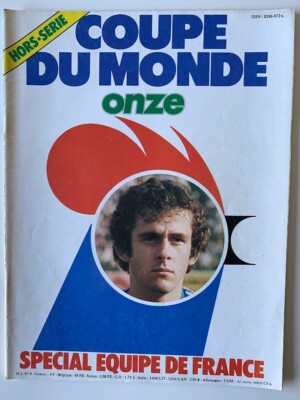FUSSBALL ELF AUS DER SERIE Nr. 8 SPECIAL TEAM DE FRANCE WORLD CUP ARGENTINA 1978