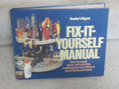 Reader's Digest 1977 Hardcover- Fix-It-Yourself Manual, very clean,480 pages