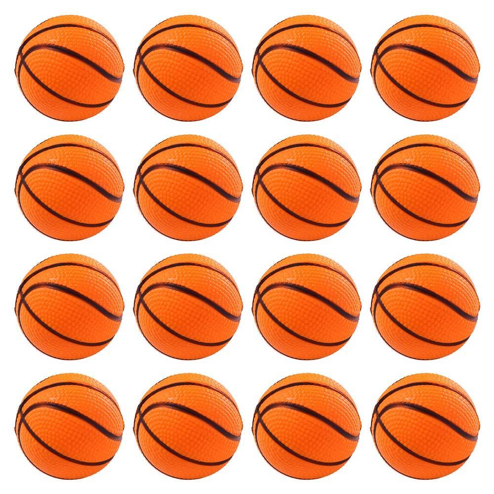 Bouncy Balls Squeeze Ball Mini Basketball Toys Funny Toy Balls PU