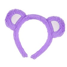 Bear Ear Headbands With Resin Base Comfortable Stretchy Design For Women Girls — image 3