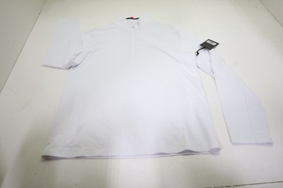 G/FORE Golf 1/4 Zip Pullover  Mens Size  Medium SNO Regular  New INV12778520