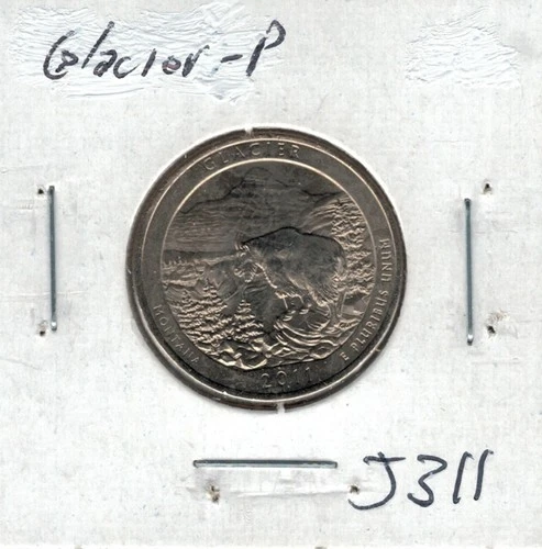 2011-P America the Beautiful Quarters Glacier — photo from the most recent tracked eBay sale