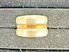 Vintage  Sterling Silver .925 Made in Mexico 3 Band -- 10.5 Grams   Size 9.75