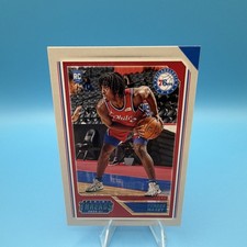 Panini 2020-21 Chronicles Rookie #76 Tyrese Maxey Philadelphia 76ers NBA Threads