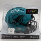 Ricky Williams Signed Miami Dolphins Mini Helmet 2024 Rave Collection JSA Cert