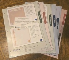 Creative Memories Lot Of 6 Different Page Pattern Packs- PRICE REDUCED  