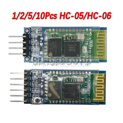 1-10PCS HC-05 HC-06 Wireless Bluetooth Transeiver RF Master Module For Arduino