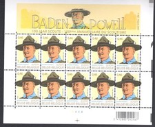 2007 EUROPE CEPT, Belgium , Minifoglio Scouts - MNH**