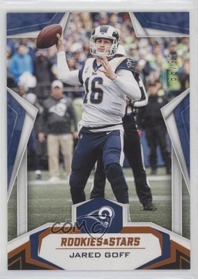2019 Panini Rookies & Stars Orange /99 Jared Goff #35 r2a