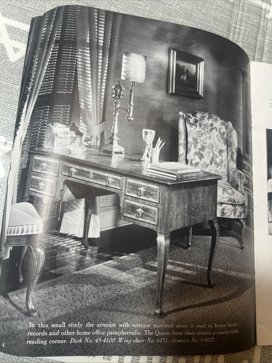 Vintage Henredon Furniture English Design Folio Four Catalog