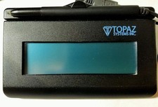 Topaz SigLite T-LBK460-HSB-R LCD Signature Capture Pad USB Connection Backlit 
