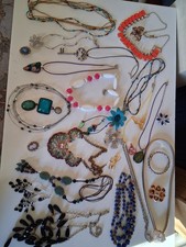 Fashion Jewelry Mixed Lot Necklace Bracelet Earrings Pendant Multicolor Metal