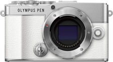 USED Olympus PEN E-P7 Mirrorless Camera Body White