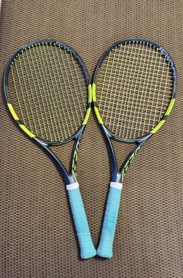 2x 2026 Babolat Pure Aero  TEAM 100  4 3/8  grip.