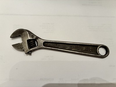 Vintage 6'' Betr-Grip Adjustable Wrench J P Danielson