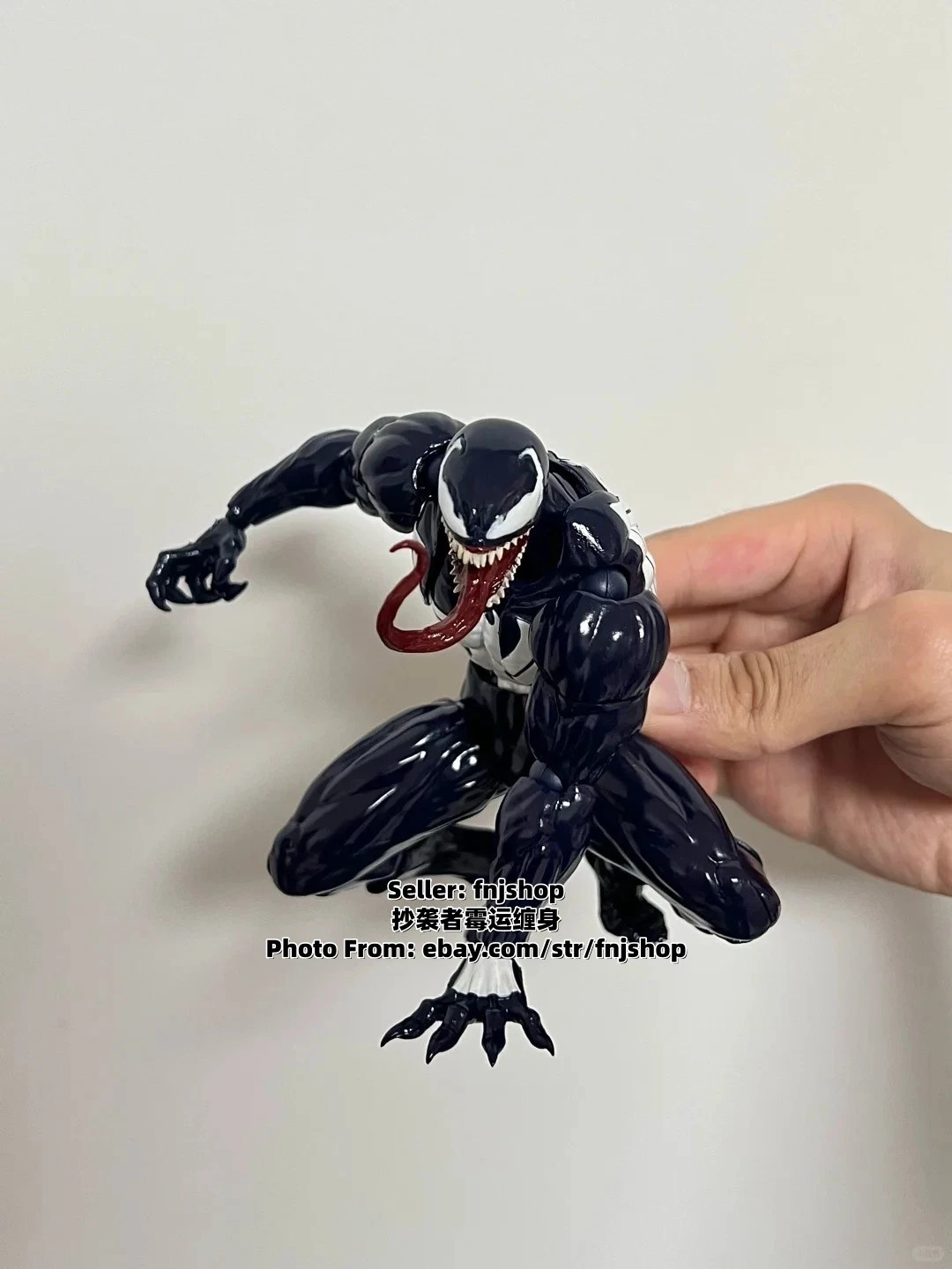 Mess Toys Lethal Neighbor Symbiote Suit Venom 1/12 Action Figure Model US STOCK image 9