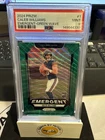 2024 Prizm Caleb Williams Emergent Green Wave Prizm #1 PSA 9