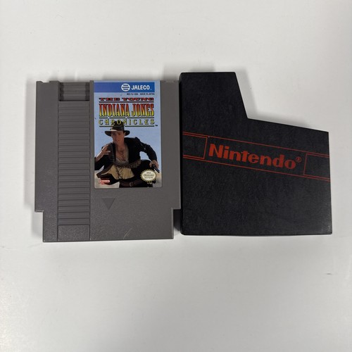 Young Indiana Jones Chronicles (Nintendo Entertainment System, 1992) NES TESTED
